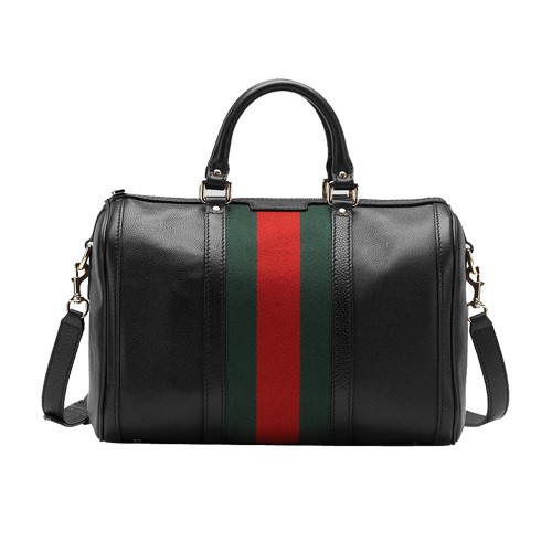 Noir Gucci Sommet Poignées Détail Signature Web